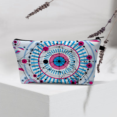 Olivenorma Modern Witchy Boho Evil Eye Cosmetic Bag