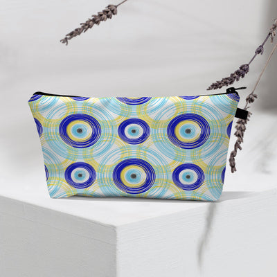 Olivenorma Modern Witchy Boho Evil Eye Cosmetic Bag