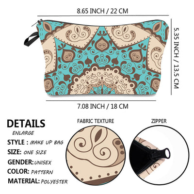 Olivenorma Mandala Pattern Makeup Cosmetic Bag