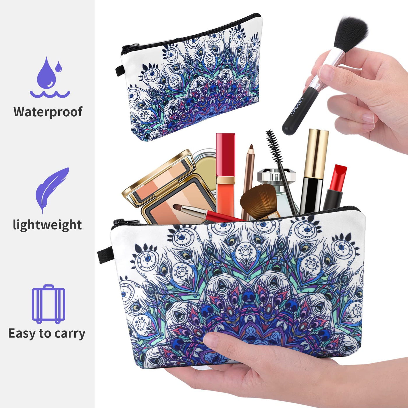 Olivenorma Mandala Pattern Makeup Cosmetic Bag