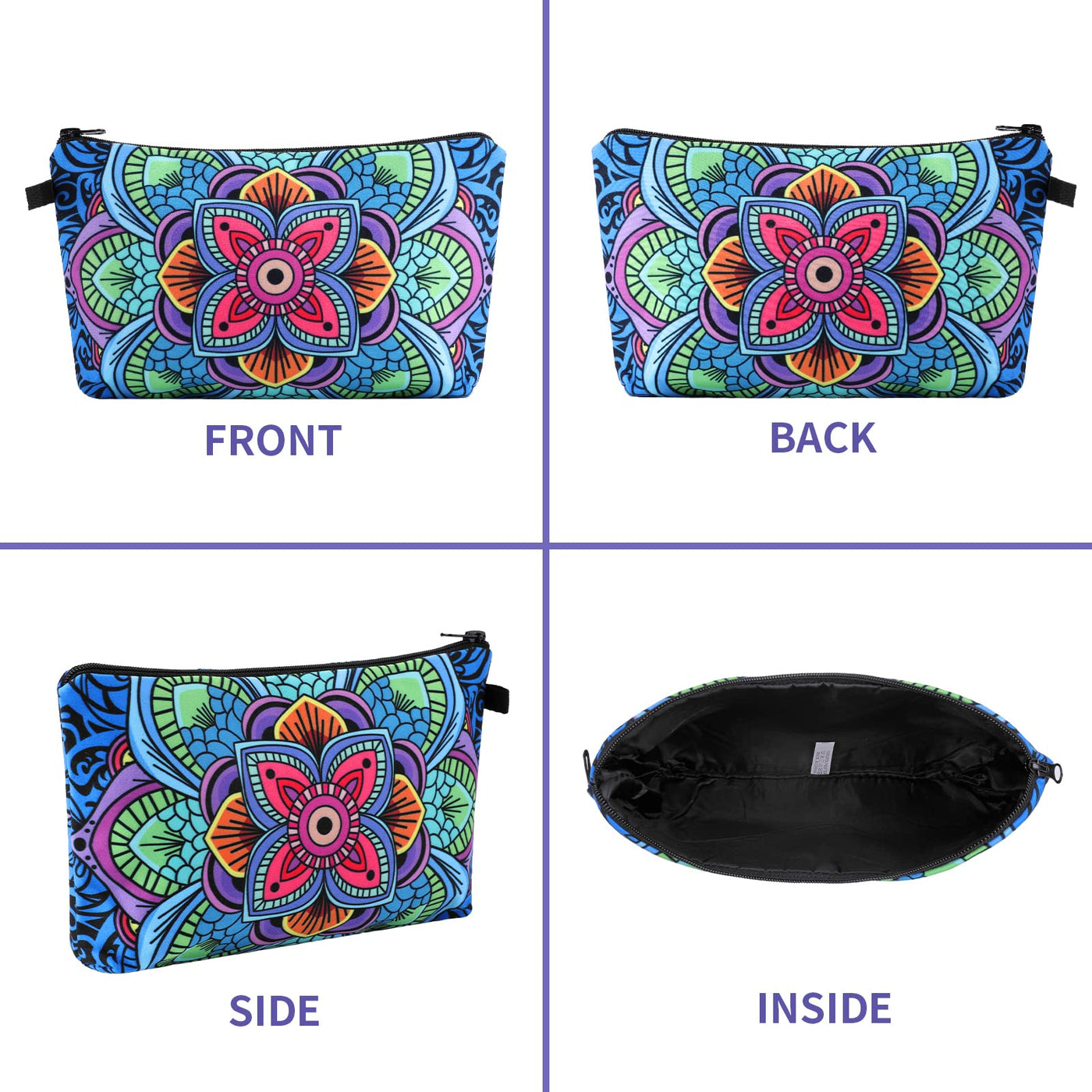 Olivenorma Mandala Pattern Makeup Cosmetic Bag