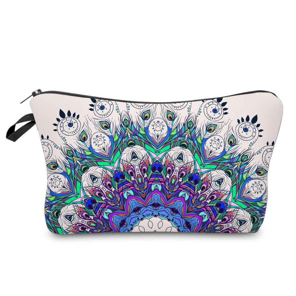 Olivenorma Mandala Pattern Travel Makeup Cosmetic Bag