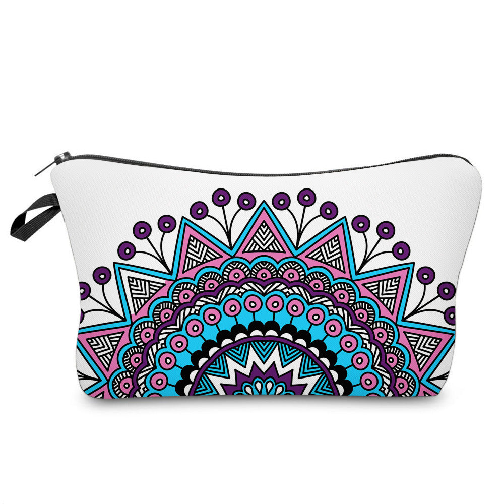 Olivenorma Mandala Pattern Travel Makeup Cosmetic Bag