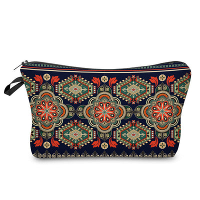 Olivenorma Mandala Pattern Travel Makeup Cosmetic Bag