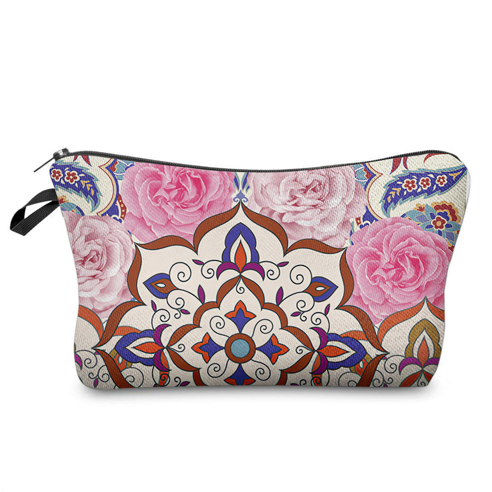 Olivenorma Mandala Pattern Travel Makeup Cosmetic Bag