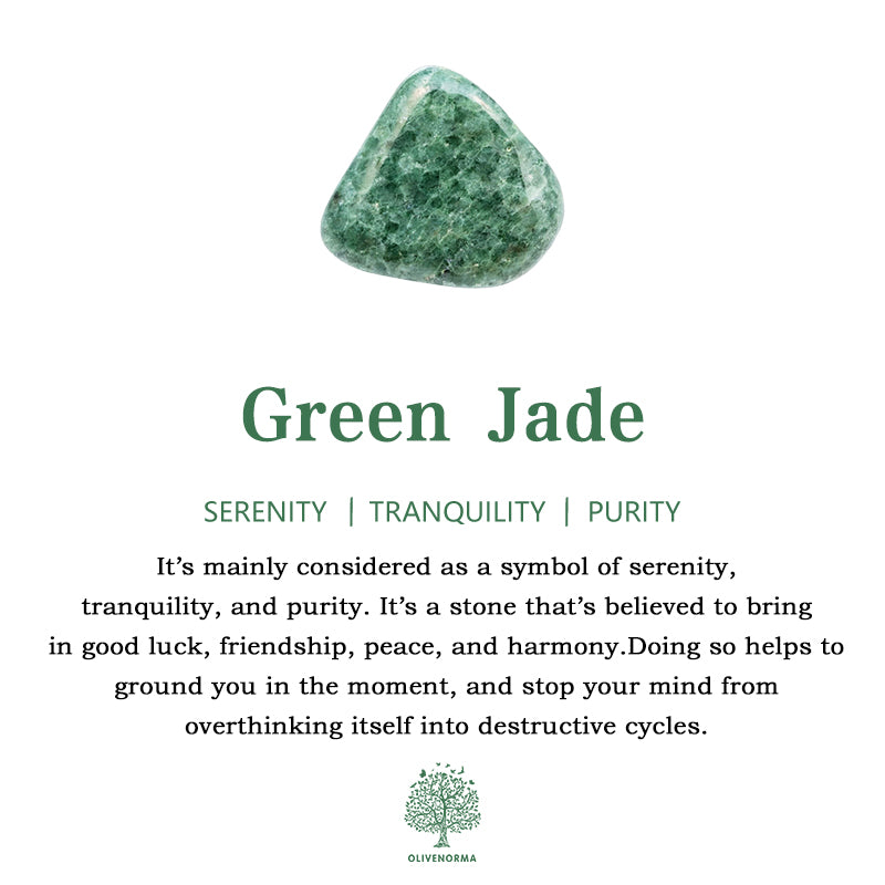 Olivenorma Heart of Nature Green Jade & Clear Quartz Orgone Pyramid - image 7