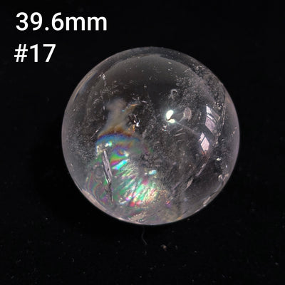 Olivenorma Natural High Frequency Clear Crystal Polished Crystal Ball