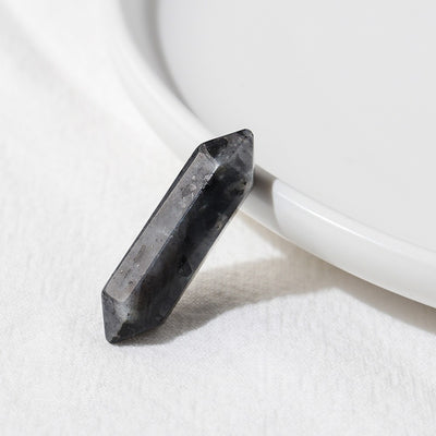 Olivenorma Natural Crystal Double Pointed Column Chakra Gemstone Decoration - Labradorite - image 7