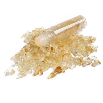 Olivenorma 10ml Gemstone Roller Bottle Healing Crystal Decoration