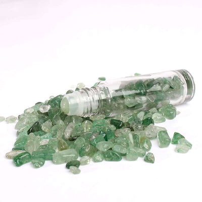 Olivenorma 10ml Gemstone Roller Bottle Healing Crystal Decoration