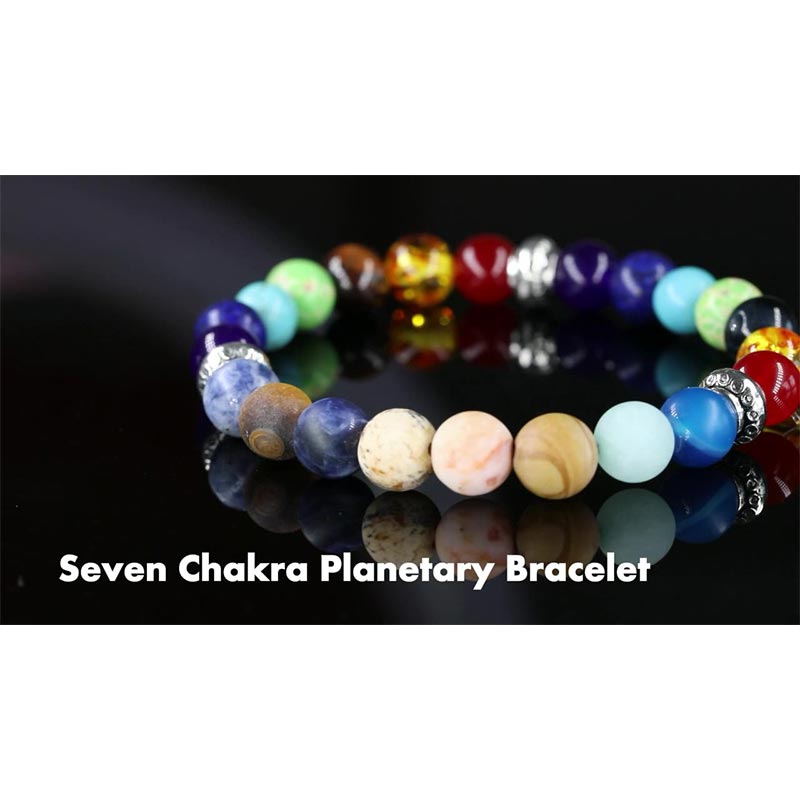 Cosmic Planet Seven Chakra Bracelet