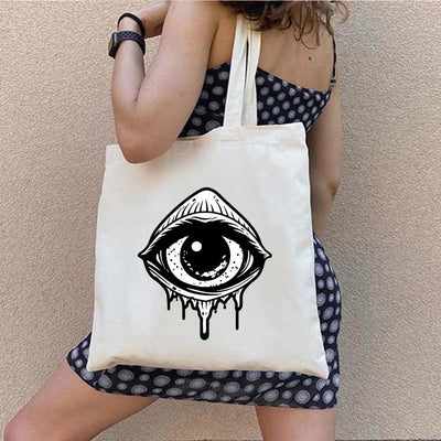 Olivenorma Graffiti Greek Evil Eye Bag