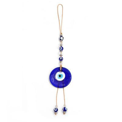 Olivenorma Blue Glass Evil Eye Car Pendant Ornament