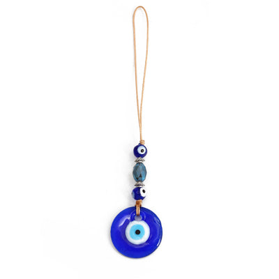 Olivenorma Blue Glass Evil Eye Car Pendant Ornament