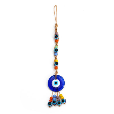 Olivenorma Blue Glass Evil Eye Car Pendant Ornament