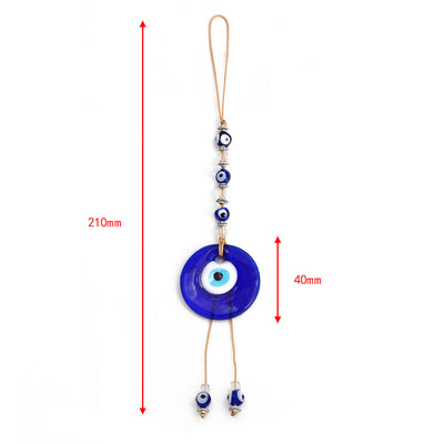 Olivenorma Blue Glass Evil Eye Car Pendant Ornament