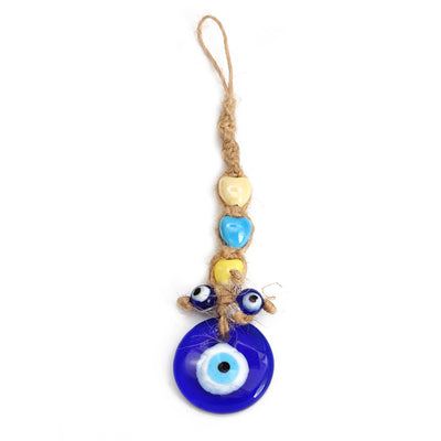 Olivenorma Blue Glass Evil Eye Car Pendant Ornament