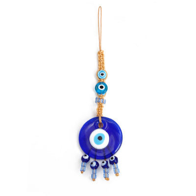 Olivenorma Blue Glass Evil Eye Car Pendant Ornament