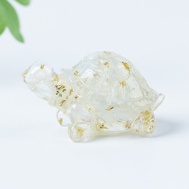 Olivenorma Crystal Gravel Glue Little Turtle Gemstone Decoration - image 34