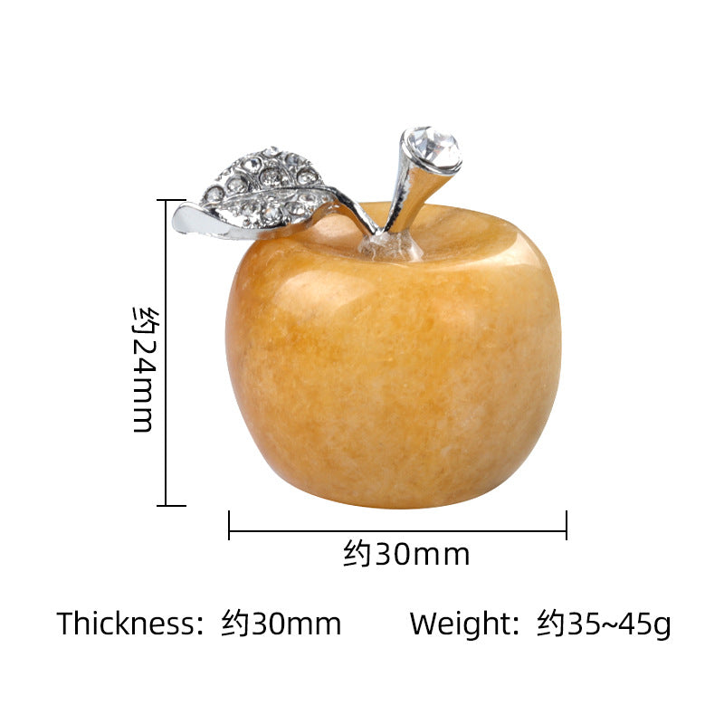 Olivenorma Small Crystal Apple Home Gemstone Decoration - image 34
