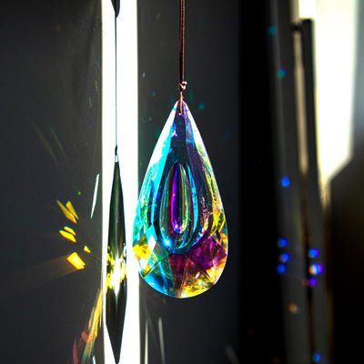 Olivenorma AB-Colorful Hanging Crystal Prism Suncatcher