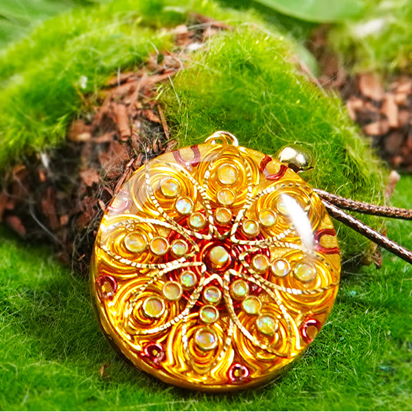 Olivenorma "Star Bright" Citrine Orgone Necklace