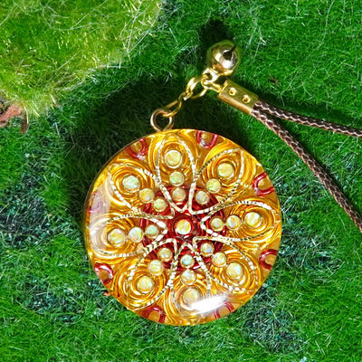 Olivenorma "Star Bright" Citrine Orgone Necklace