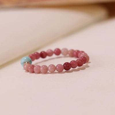 Olivenorma Extra Fine 2mm Rhodochrosite Bead Ring