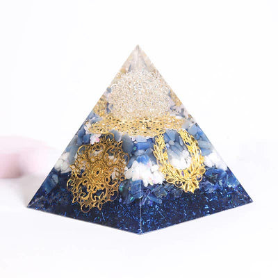 Olivenorma Handmade 12cm Energy Collector Orgone Pyramid