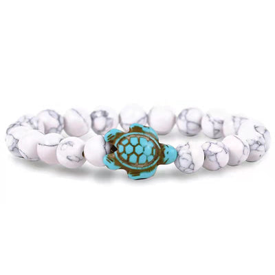 Olivenorma Sea Turtle Protection Bracelet with Card - Howlite - With Card - image 10