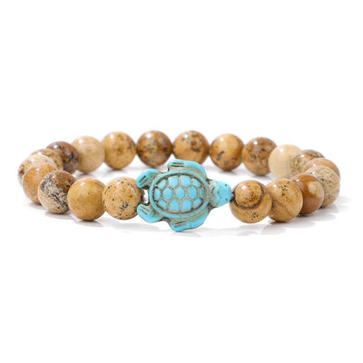 Olivenorma Sea Turtle Protection Bracelet with Card - Picture Jasper - With Card - image 29