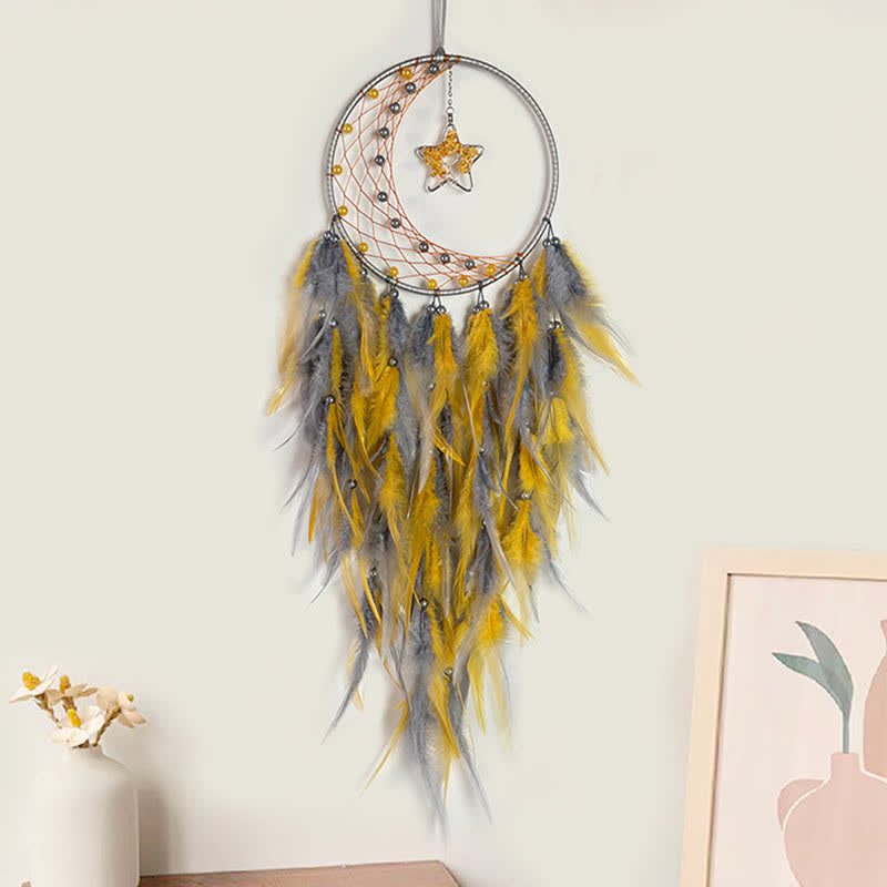 Olivenorma Moon Star Tree Of Life Dream Catchers