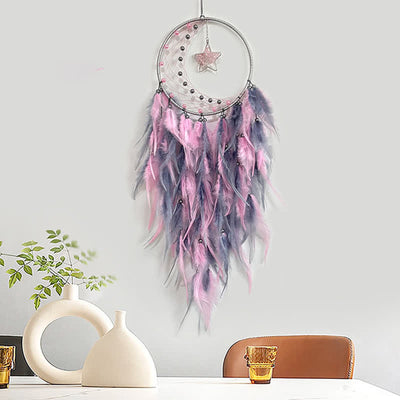 Olivenorma Moon Star Tree Of Life Dream Catchers