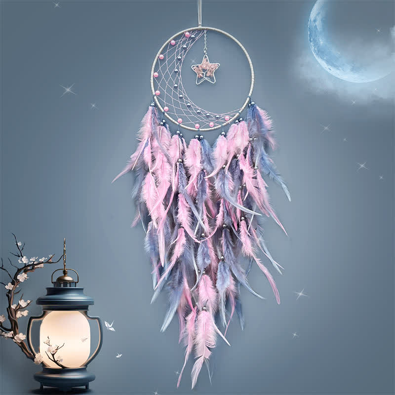 Olivenorma Moon Star Tree Of Life Dream Catchers