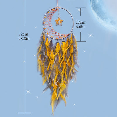 Olivenorma Moon Star Tree Of Life Dream Catchers