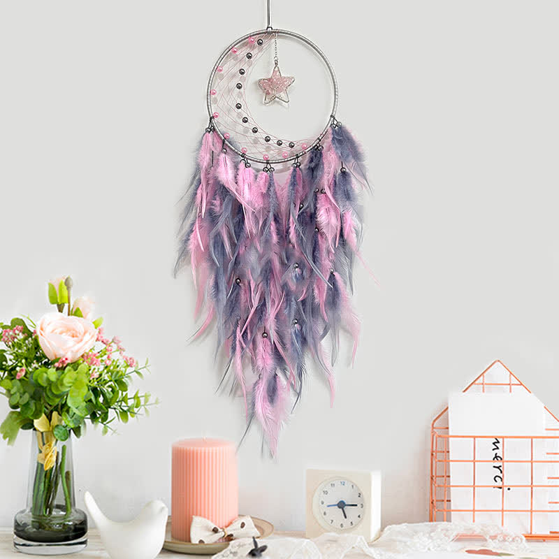 Olivenorma Moon Star Tree Of Life Dream Catchers