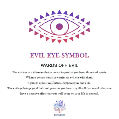 Olivenorma Evil Eye Pendant Alloy Anklet