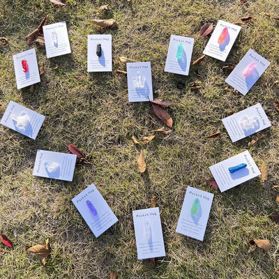 Olivenorma Crystal Column Cuddle Love Letter Gemstone Decoration - image 8