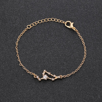 Olivenorma Twelve Constellation Astrology Jewelry Zodiac Bracelet