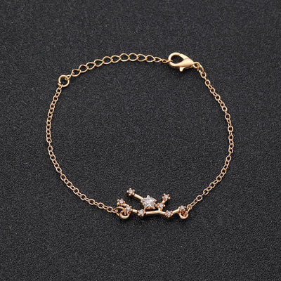 Olivenorma Twelve Constellation Astrology Jewelry Zodiac Bracelet