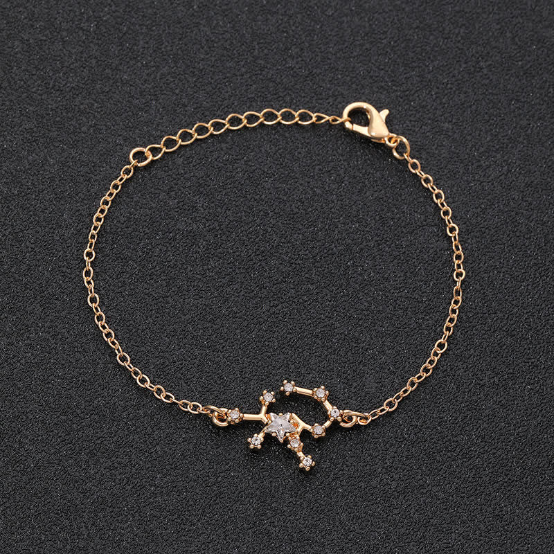 Olivenorma Twelve Constellation Astrology Jewelry Zodiac Bracelet