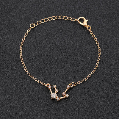 Olivenorma Twelve Constellation Astrology Jewelry Zodiac Bracelet