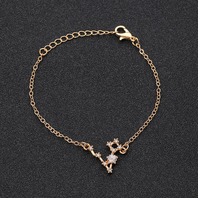 Olivenorma Twelve Constellation Astrology Jewelry Zodiac Bracelet