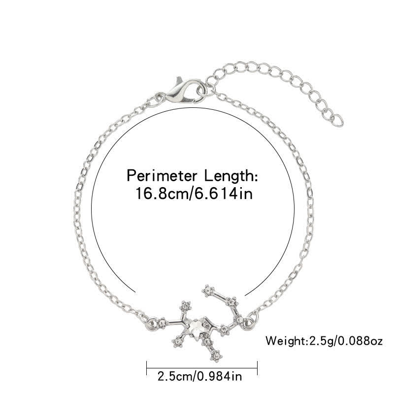 Olivenorma Twelve Constellation Astrology Jewelry Zodiac Bracelet