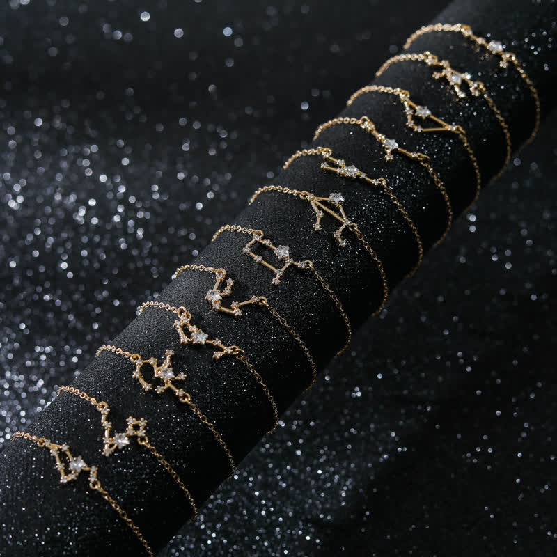 Olivenorma Twelve Constellation Astrology Jewelry Zodiac Bracelet