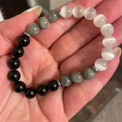 Olivenorma "Protection" Natural Stone Beads Bracelet