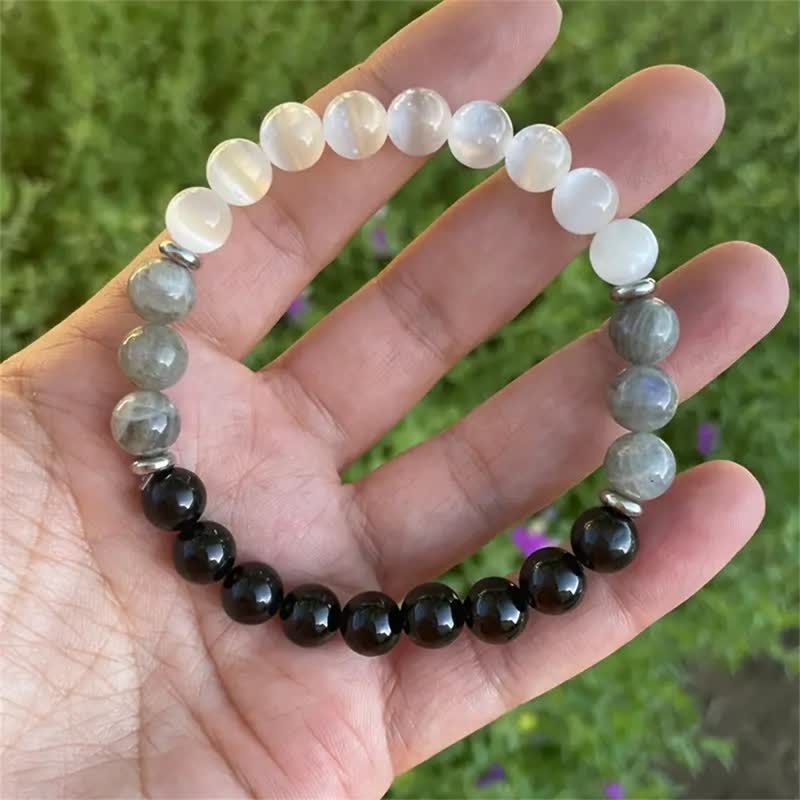 Olivenorma "Protection" Natural Stone Beads Bracelet