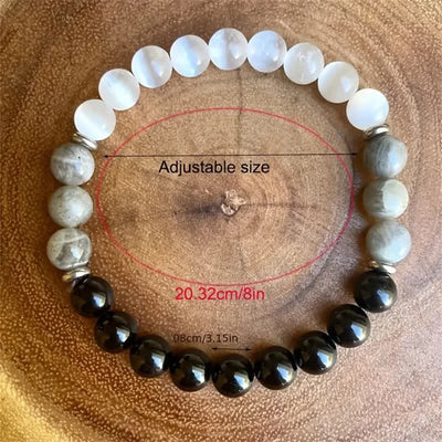 Olivenorma "Protection" Natural Stone Beads Bracelet