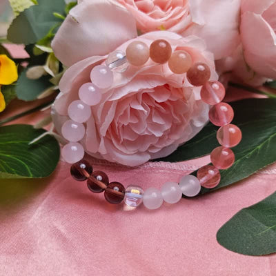 Olivenorma "Attract Love" Natural Stone Beads Bracelet