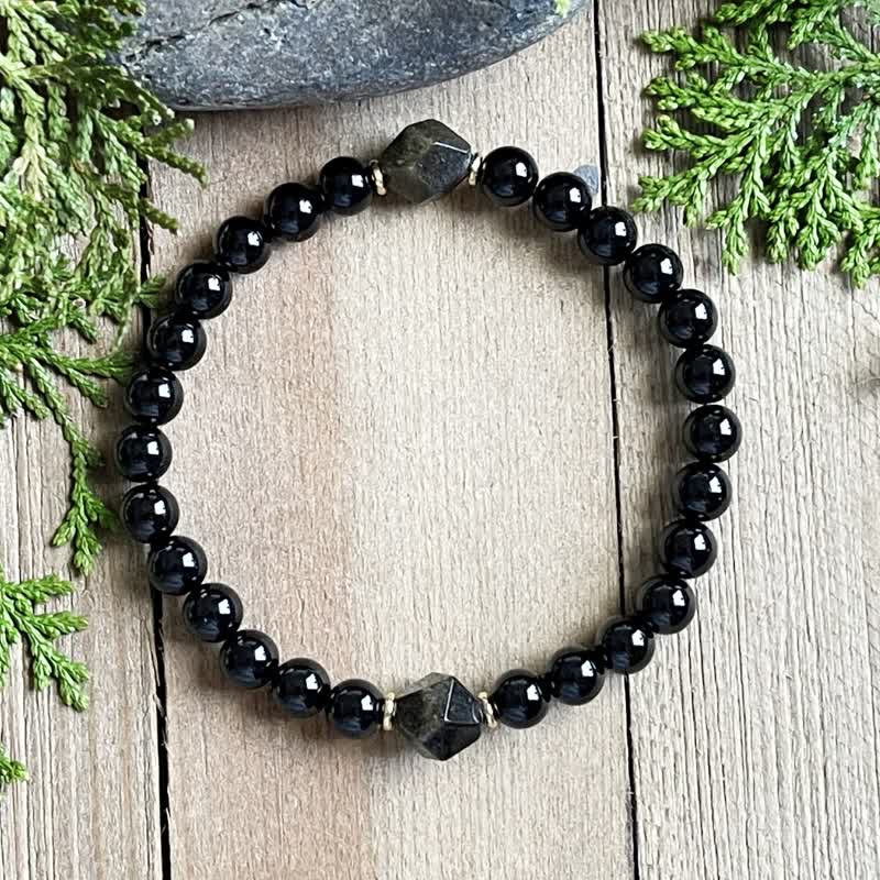 Olivenorma 8mm Obsidian Beads Bracelet